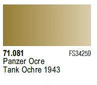 Farba Vallejo Model Air 71081 Tank Ochre 1943 17ml