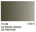 Farba Vallejo Model Air 71139 US Field Drab 17ml