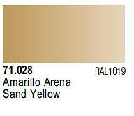 Farba Vallejo Model Air 71028 Sand Yellow 17ml