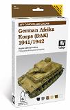 Farby Vallejo Zestaw 78409 German Afrika Korps 1941-1942 (DAK)