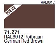 Farba Vallejo Model Air 71271 German Red Brow 17ml