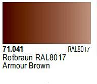 Farba Vallejo Model Air 71041 Armor Brown 17ml