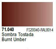 Farba Vallejo Model Air 71040 Burnt Umber 17ml