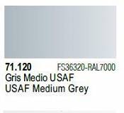 Farba Vallejo Model Air 71120 USAF Medium Grey 17ml