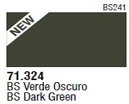 Farba Vallejo Model Air 71324 BS241 Dark Green 17ml