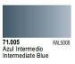 Farba Vallejo Model Air 71005 Intermediate Blue 17ml