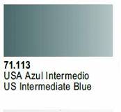 Farba Vallejo Model Air 71113US Intermediate Blue 17ml