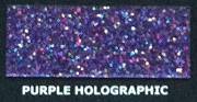 Brokat Metal Flake Holographic Purple 50g (L) 400µ