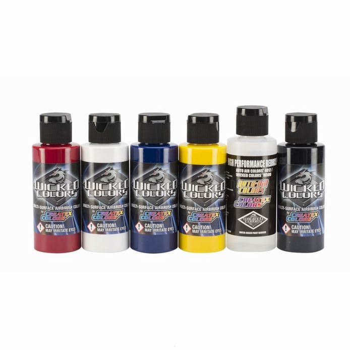 Farby Wicked zestaw W110 Detail 6x60ml