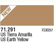 Farba Vallejo Model Air 71291 US Earth Yellow 17ml