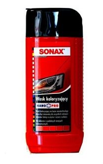 Wosk Koloryzujący Sonax Czerwony 250ml