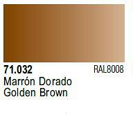 Farba Vallejo Model Air 71032 Golden Brown 17ml