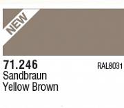 Farba Vallejo Model Air 71246 Yellow Brown 17ml