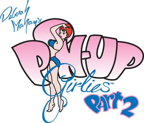 Sablony Artool „Pin UP Girlies 2“ Zestaw 5 szablonów