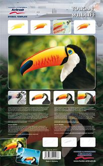 Szablon Toucan Wildlife 