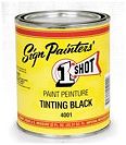 Farba 1-Shot 4001 Tinting Black 236ml