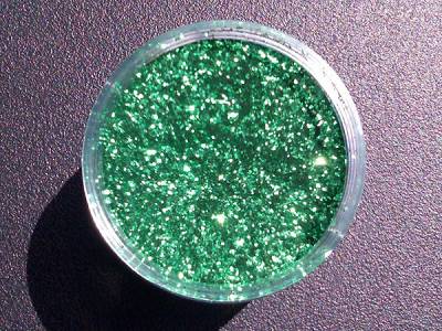 Brokat Metal Flake Opaque Green 50g (L) 400µm