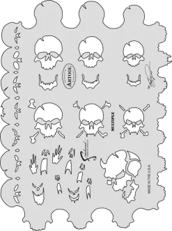 Szablon Skullmaster „The Multiple“